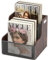 Livilord Zeitschriftenständer für Schreibtisch, Zeitschriftenhalter Boden, Datei Magazin Aufbewahrungskorb für Bücher Zeitungen Briefe, Badezimmer Zeitschriftenhalter