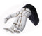 jdstty Modischer Skelett Hand Ringhalter Zur Wandmontage Schlüsselorganisatoren Wohnaccessoire Für Stilvolle Gothic Heimdekoration