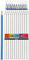ROCAILLE Colortime Buntstifte, L: 17 cm, Mine: 3 mm, Light Blue, Basis, 12 Stück