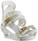 Burton Lexa Fijaciones para Tabla de Snowboard – de la Mujer, Mujer, Stencil White