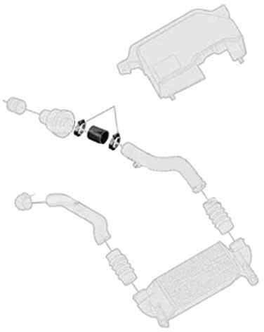 Borg & Beck BTH1584 Turbo Hose To Fit Ford Focus 1 8D 98-05