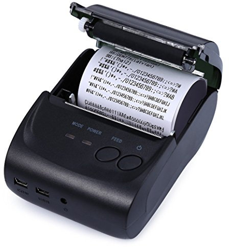 Mini-Thermodrucker bondrucker für iOS, Android, Windows, USB, POS, Bluetooth 4.0, 58 mm
