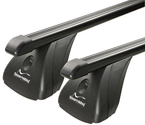 Aurilis Barres de toit d'origine compatible avec Peugeot 207 (3-5 portes) 2006-2015