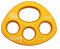 Kong 3rig Placa de Anclaje, Naranja,/