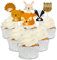Woodland Animals Cupcake Toppers - 12pk - Decoration Picks