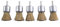 Pinselbürste Bohrmaschine Drahtbürste Rundbürste (30 mm)