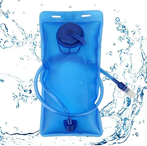 HUSHUI Radfahren Trinkrucksack, Trinkrucksack 2L Wasserblase Outdoor Wassersack Festivals Raves Wandern Radfahren Klettern Laufen