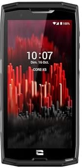 CROSSCALL Core-X5 Smartphone débloqué 4G+ (Écran : 5,45 Pouces - 64 Go - Dual Nano-SIM - Android 11 – 48 MP), Noir