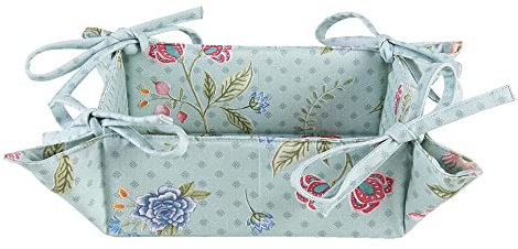 Clayre & Eef BLW47 Brotkorb Blau 35x35x8 cm
