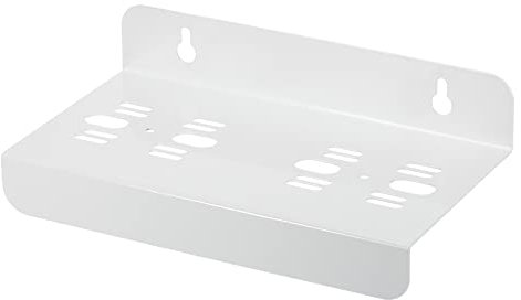 sourcing map Wasserfilter Gehäuse Halterung für 10 2 Stage Ganzhaus Montage für Küche Weiß