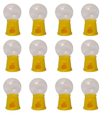 NUOBESTY 12 Piezas Maquina Expendedora De Dulces Caja De Dulces De Boda Mini Máquina De Chicles De Juguete Dispensador De Dulces De Escritorio Mini Juguetes Chicle Sin Azúcar Bebé Merienda