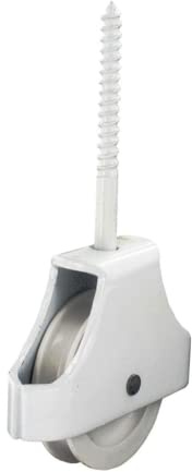 fiXte Single Wheel Screw In Washing Line Cord Nylon Wheel Pulley