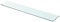 ZEYUAN Regalboden, Regalbrett, Bücherregal, Küchenregal, Regal Wand, Wandregal, Regal Wand, Glas Transparent 80 cm x 15 cm