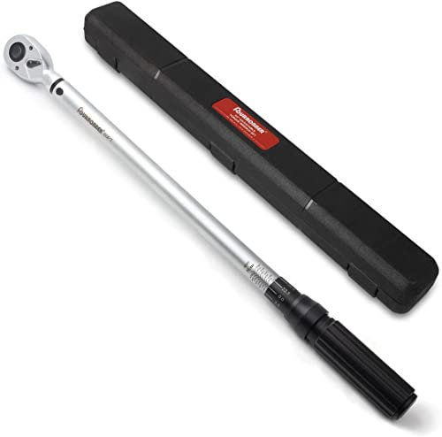 FOURROBBER Drehmomentschlüssel auto 3/4 Zoll 100-500Nm Drehmomentschlüssel,± 3% Genauigkeit Reifenschlüssel Tool für LKW, Motorrad