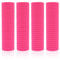 PIDOUDOU Confezione da 100 elastici per capelli senza cuciture, per donne e ragazze, per capelli spessi (fucsia)