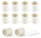 ERGAOBOY 10 pièces 1/2 BSP femelle à 20MM Raccord PVC blanc, raccords de tuyaux PVC