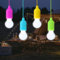 Junerain 4Pack LED Pull Cord Light, Colorful Mood Bulb Hanging Lamp Battery Operated, Portable Night Light for Parties, Weddings, Festivals, Camping, Child Room Decoration