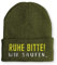 tshirtladen Beanie Mütze Ruhe Bitte! Wir saufen. Statement Wintermütze, Farbe: Olive