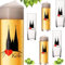 Imperial Lot de 6 verres à bière Kölsch avec motif cathédrale de Cologne 200 ml (max. 240 ml)