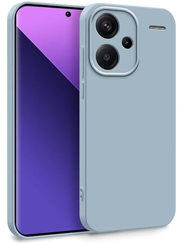 MyGadget Funda para Xiaomi Redmi Note 13 Pro Plus 5G en Silicona TPU - Carcasa de Doble Capa - Case Resistente Antigolpes y Anti choques - Ultra Protectora Azul Claro