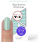 Original Miss Sophie UV Gel Nagelfolien I 20 ultra-dünne Nagellack-Streifen Jade Green I UV Nagelfolien I Hält auf Natur- sowie lackierten, Acryl-, Gel- & Shellac-Nägeln