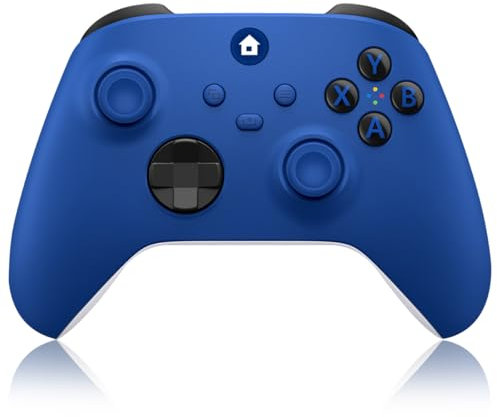 Xbox One Controller Wireless with 2.4GHz Wireless Adapter,Xbox Controller for Xbox One, Xbox Series X/S,with 3.5 mm Audio Jack,Blue