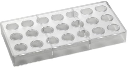 Pavoni Innovation - 275x135mm (21 Pralines) | Commercial-grade food preparation mold releases chocolates easily, ensuring consistent shapes for professional catering.