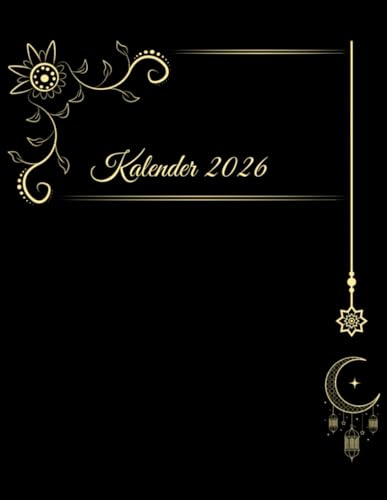 Kalender 2026: Elegantes islamisches Design | Planen, Struktur & Überblick
