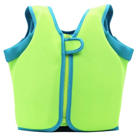 Générique Gilet de sauvetage pour fille avec protection solaire UPF 50+ pour les tout-petits à la piscine, à la plage, aux activités de plein air