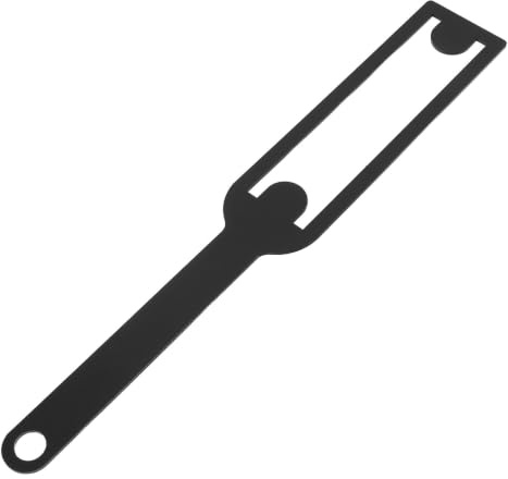 BESPORTBLE Pool Pump Lid Wrench Metal Black for Pump Cover and Pool Filter Cover and Maintenance Tasks Prevents Damage