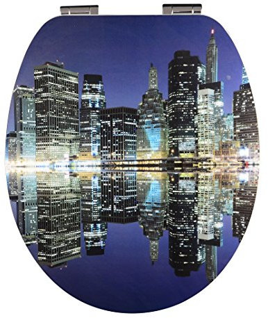 Eisl WC Sitz SKY LINE, High Gloss Dekor, mit Absenkautomatik, Motiv, EDHGSLINE01