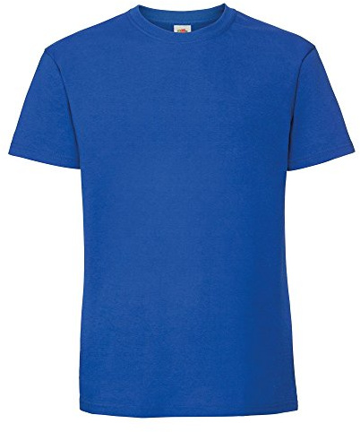 Fruit of the Loom Mens Ringspun Premium T-Shirt (2XL) (Royal)