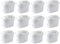 Aqualogis Ultra+ Cartucce Filtranti per Brita Maxtra per Mavea Maxtra+ Style, Elemaris, Marella, Aluna Cool, Fjord Cool Plus (12)