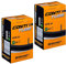 Continental MTB 29 x 1.75-2.5 Mountain Bike Inner Tubes - 40mm Schrader Valve (Pair) - with FREE Ano Adapters