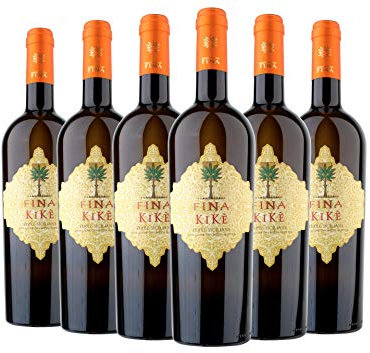 Terre Siciliane IGT Traminer Aromatico Sauvignon Blanc Kikè box da 6 bottiglie Cantine Fina 2018 0,75 L