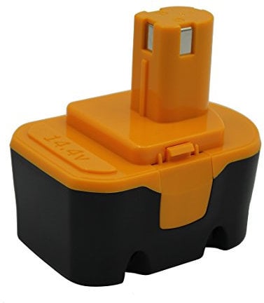 Kinon Batería de Repuesto para Herramientas eléctricas 14,4 V 3,0 Ah Ni-Mh para Destornillador Taladro inalámbrico 130224010 130224011 130281002 1314702 1400655 1400671 130224017 HP1441 RY6201
