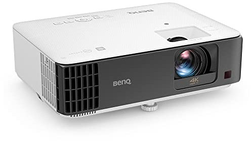 BenQ TK700STi 4K HDR Short Throw Gaming Projector Powered by Android TV, 16ms Low Latency, 3000lms, Preset Game Mode RPG SPG FPS, 5W Chamber Speaker, HDMI, 2D Keystone, PS5, Xbox Series X (Renewed)
