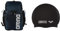 ARENA Team Backpack 45 Großer Sportlicher Rucksack & Classic Unisex Silikon-Badekappe, Schwimmkappe für Frauen und Männer, Badekappe mit Verstärktem Rand, Weiche und Strapazierfähige Schwimmkappe