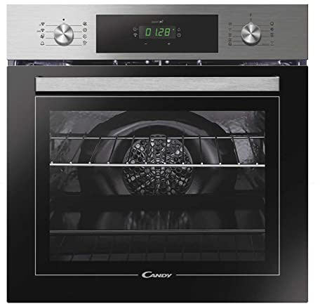 Candy FCT886X WF DE Einbaubackofen Pyrolyse und Aquactive Reinigung 70 Liter