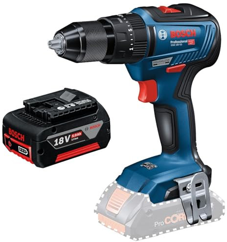 Bosch Akku-Schlagbohrschrauber GSB 18V-55 / 1x 5,0 Ah Akku