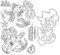 Meerjungfrau Stanzformen und Stempel Sets für Kartenherstellung DIY Scrapbooking Sterne Drifting Flasche Metall Stanzformen Koordinate Transparent Silikondichtung Stempel für Papier Basteln Handarbeit