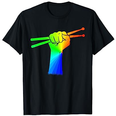Schlagzeug Tshirt Herren Damen Drums Schlagzeugspieler T-Shirt