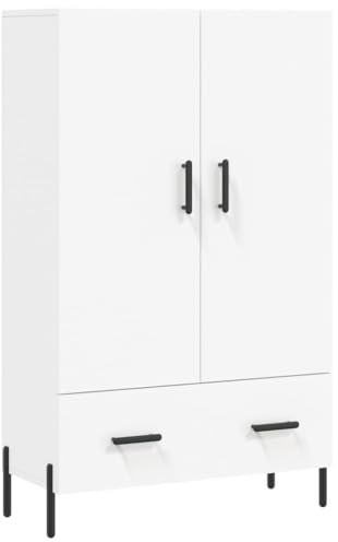 vidaXL Highboard Weiß 69,5x31x115 cm Holzwerkstoff