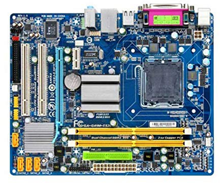 Placa Base la computadora Placa Base Fit For Gigabyte GA-G41M-ES2L G41 LGA 775 DDR2 8G SATA2 USB2.0 Micro-ATX G41M ES2L P5G41M LX