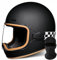 Vintage-Integral-Motorradhelm, DOT/ECE-Geprüft, Moto-Scooter, Retro-Klassiker, Crash-Racing, Rallye-Touring-Motorradhelm, Integralhelme Für Roller A,L57-58CM
