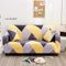 Sofaschoner Lila Gelb Sofaüberwurf Weich Spandex Sofaschoner rutschfest Couch Überwurf Waschbare Sofa Überzug Sofabezug mit Elastischen Riemen Sofabezug L Form Universelle 1 Sitzer