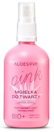 ALOESOVE Gesichtsspray und Toner mit Hyaluronsäure 100 ml – Vegan, Feuchtigkeitsspendend, Schützt vor Photoxidativem Stress, für alle Hauttypen