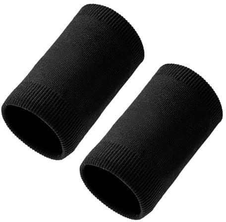 Tennis-Handgelenk-Schweißbänder – Sportarmbänder, athletische Armschiene, Handgelenkschutz, weich und ultra-saugfähig, Fitness-Armbänder, bunt, athletische Bandage für Training, Laufen, Basketball,