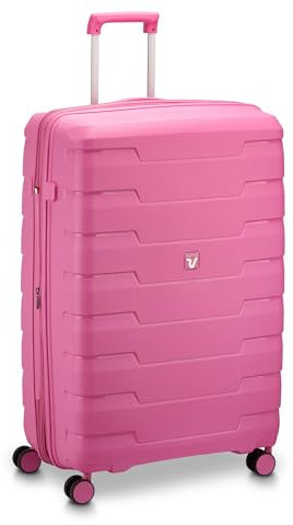 RONCATO Skyline 2.0 Großer Koffer 79 cm Erweiterbar - Rosa
