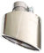 Kompatibel mit Audi A4 A5 A6 A7 Auto-Auspuffblende Upgrade RS4 RS5 RS6 RS7 Edelstahl Oval Schwarz Schalldämpfer Spitze Endrohr Auspuffkopf(Silver 1 pcs)